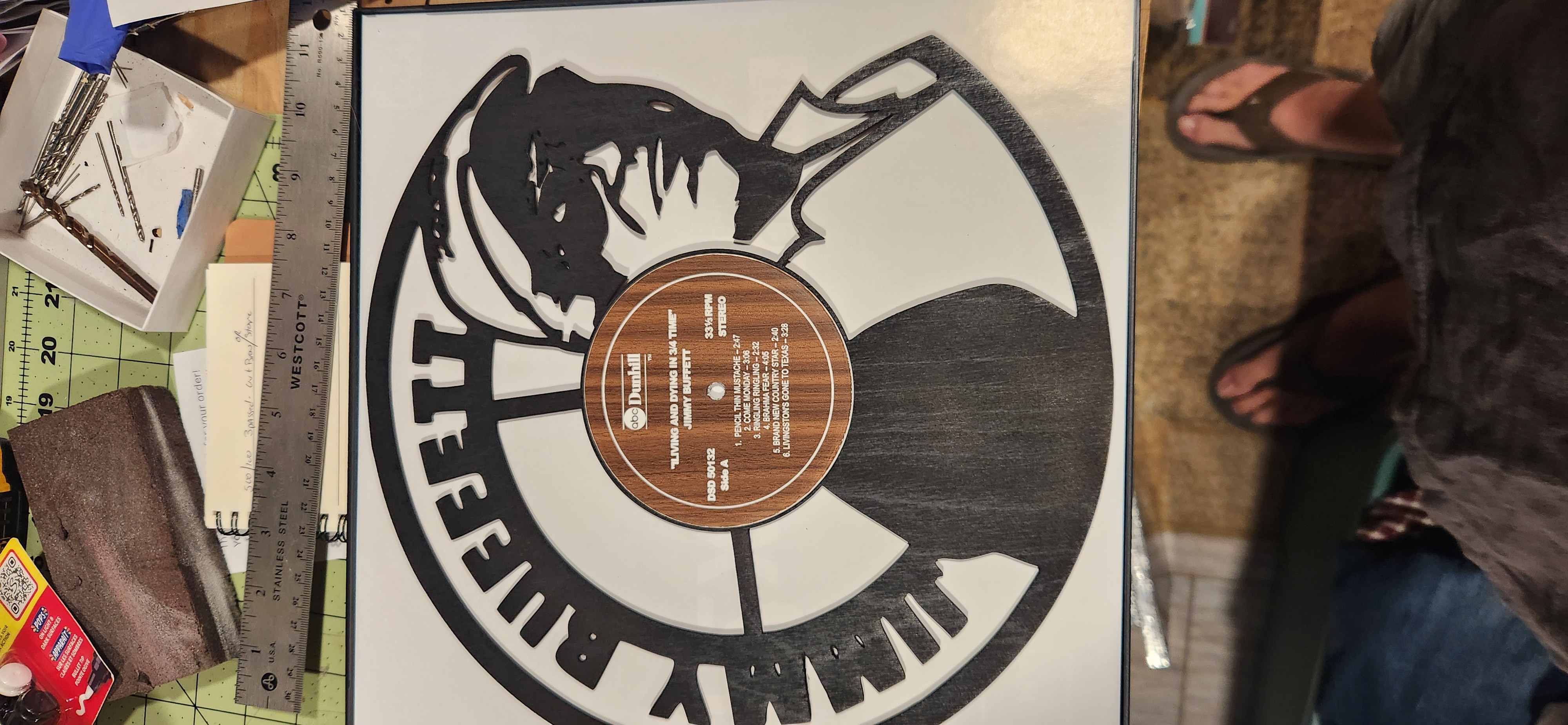 Jimmy Buffett record art