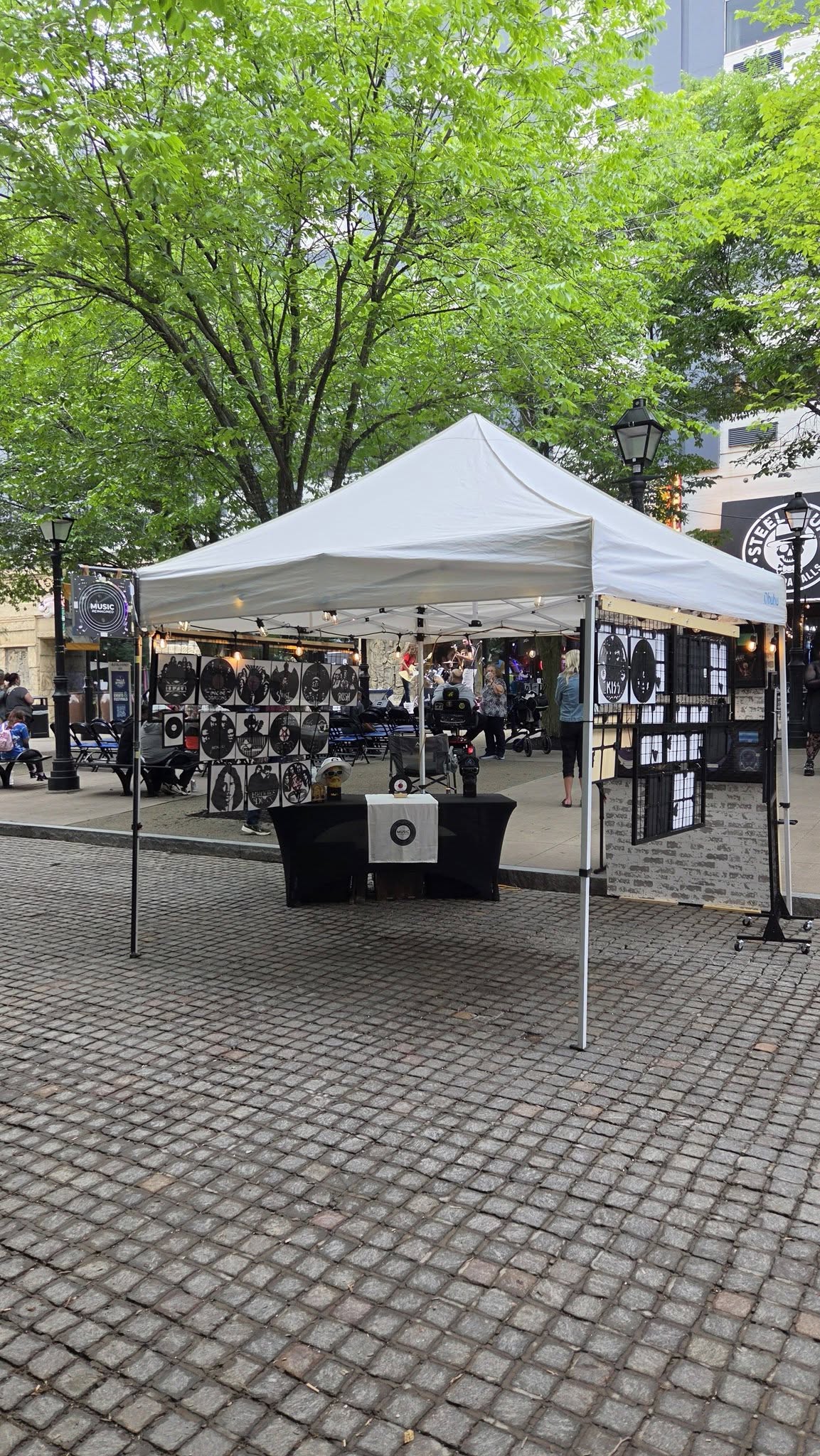Celtic Grace Designs booth setup