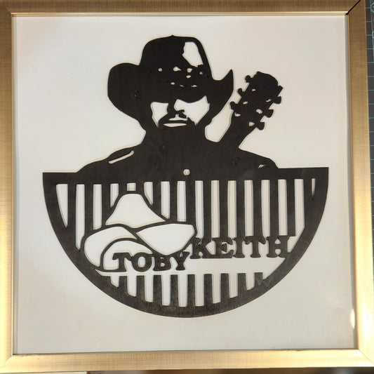 Faux Record Art - Toby Keith