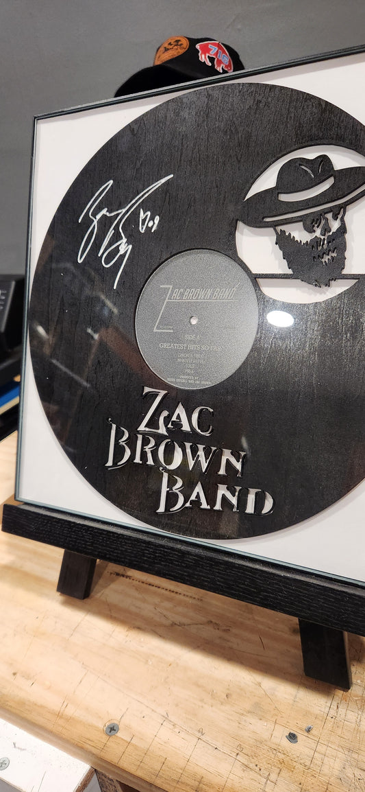 Faux Record Art - Zac Brown Band