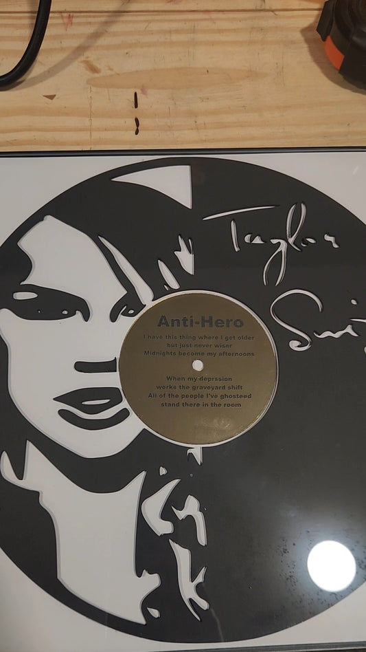 Faux Record Art - Miss Swift