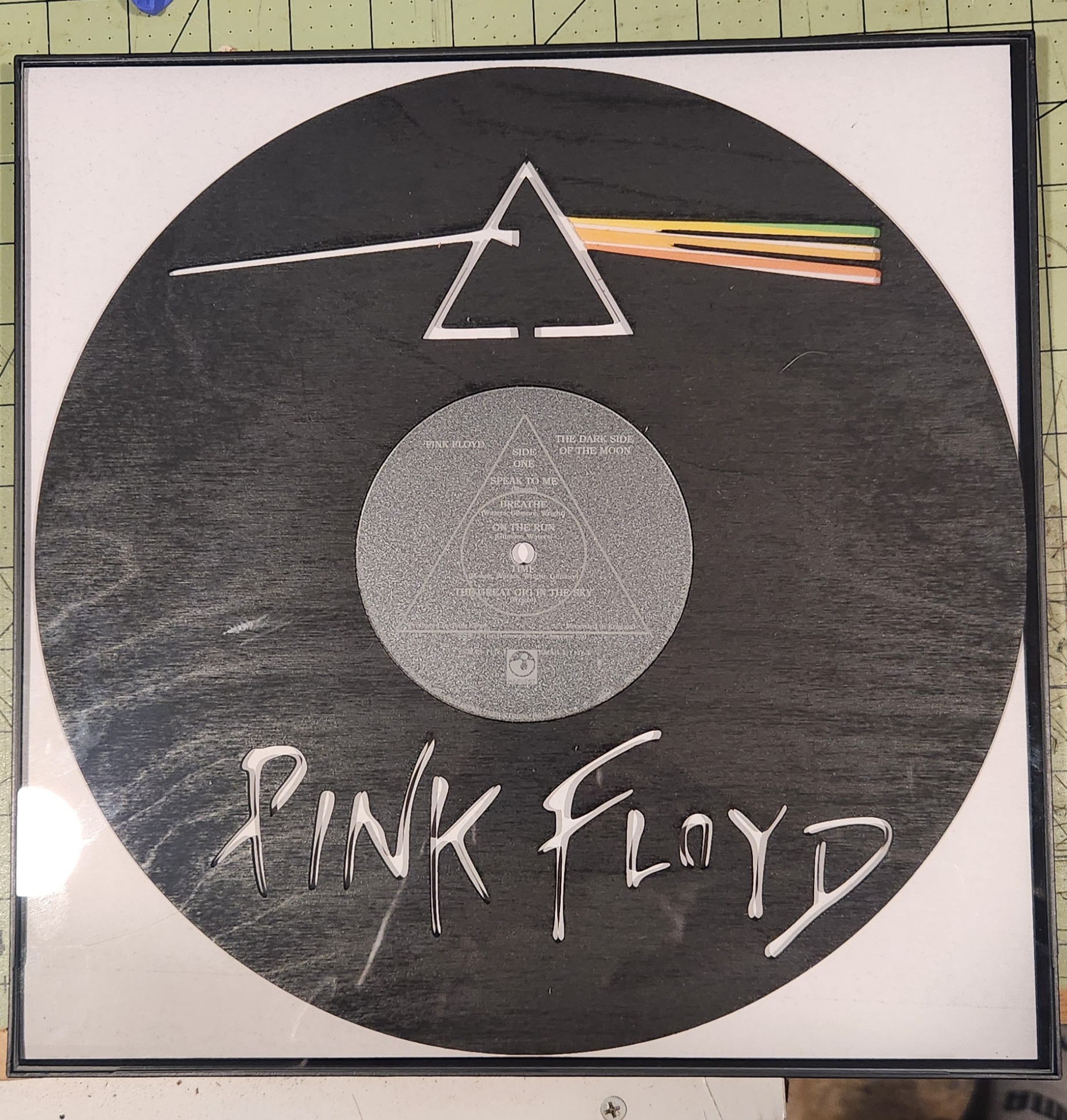 Faux Record Art