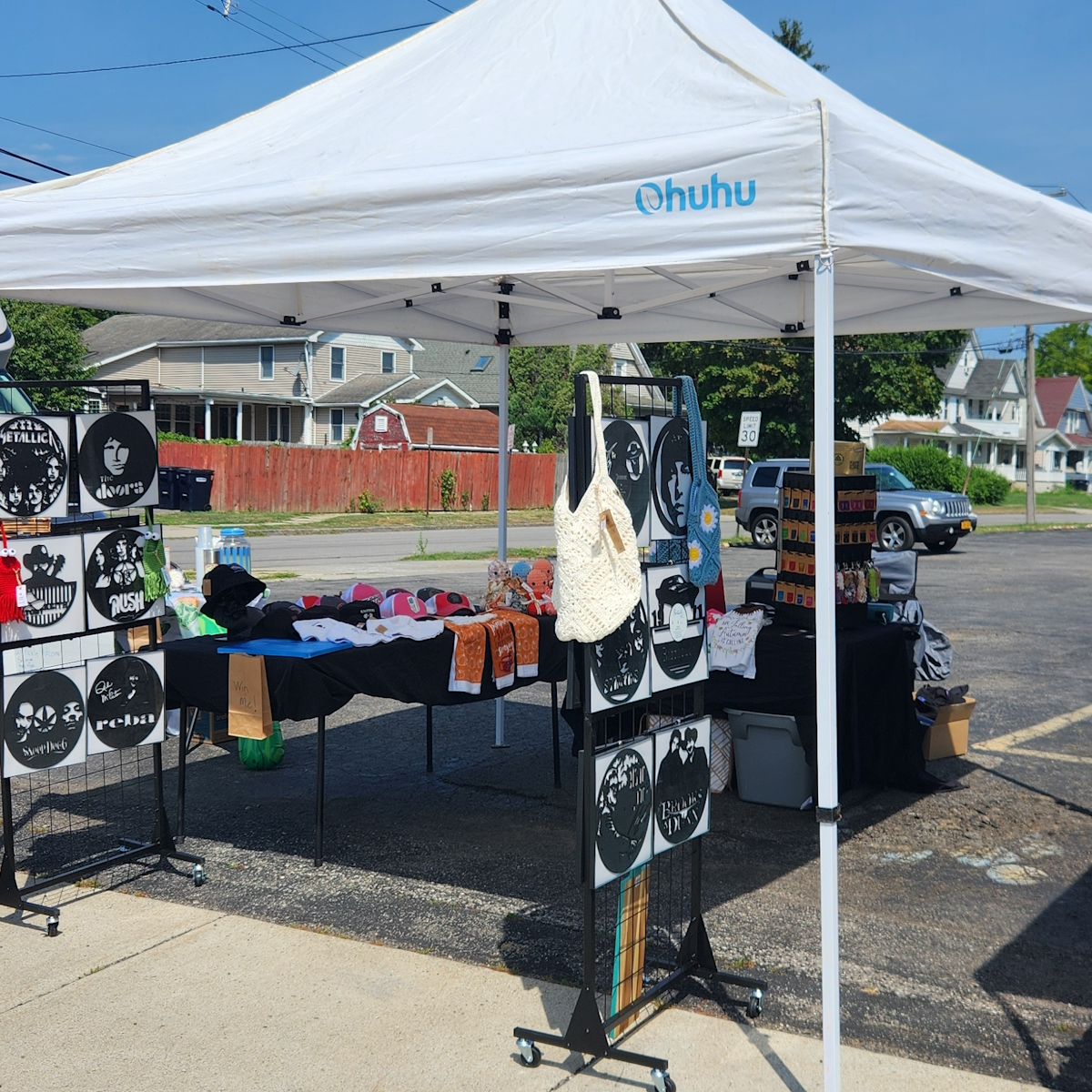 Celtic Grace Designs tent display